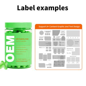 Fabricante de Cápsulas Veganas de Suplementos Dietéticos para el METABOLISMO, Venta al Por Mayor OEM, Lanzamiento Rápido, Personalización Flexible - Product Image 6