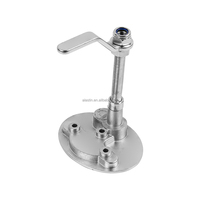 Loquet de compression réglable en acier inoxydable 316 pour quincaillerie marine robuste, loquet de trappe à tirage encastré verrouillable