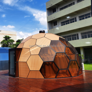 Colore in legno e vetro <span class=keywords><strong>tenda</strong></span> a cupola di lusso all'aperto <span class=keywords><strong>tenda</strong></span> Glamping con bagno - Product Image 2