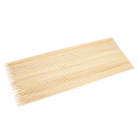 Brochettes jetables en bambou pour barbecue 3,5 mm x 35 cm