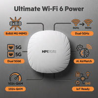 بيع بالجملة لجهاز أروبا AP-555 (JZ356A)، أكثر أجهزة نقطة الوصول (AP) قوة بتقنية Wi-Fi 6، آمن وقابل للتوسع، شحن عالمي