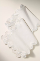 Respectueux de l'environnement de style moderne Double coton Jacquard chemin de table festonné Madeline coureurs maison imprimé serviette en tissu