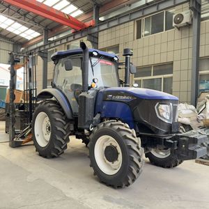 รถแทรกเตอร์ล้อ 5 ล้อ Lovol M1404 ขับเคลื่อน 4 ล้อ สำหรับใช้งานในฟาร์ม เกียร์ขับเคลื่อนด้วยระบบเฟือง เครื่องยนต์ Weichai - Product Image 1
