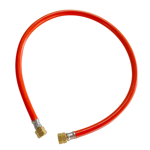 PVC Reinforced Propane <strong>LPG</strong> Gas Extension <strong>Hose</strong> with 1/4 Left Thread Nut Fitting for Regulator - Product Image 1