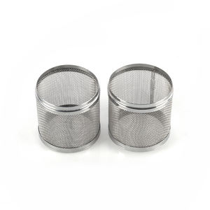 Filtre en acier inoxydable pour <span class=keywords><strong>aquarium</strong></span>, filet de protection pour crevettes, filtre cylindrique en acier inoxydable - Product Image 2