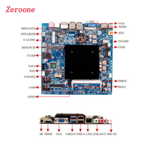 170*170มิลลิเมตรมินิ <span class=keywords><strong>ITX</strong></span> เมนบอร์ด Intel Celeron J1800ประมวลผลกับ <span class=keywords><strong>MINI</strong></span>-PCIE สำหรับ M-SATA สนับสนุน SATA 2.0 - Product Image 5