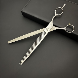 Tijeras de entresacar G2 de 8 pulgadas de acero inoxidable para peluquería canina de tamaño grande - Product Image 3