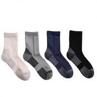 Chaussettes de randonnée et de ski en laine mérinos respirante et performante - Épaisses, chaudes, absorbant la transpiration, avec logo imprimé