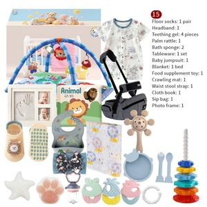 ชุดของขวัญสำหรับเด็กแรกเกิด ผ้าฝ้ายเป็นมิตรกับสิ่งแวดล้อม พร้อมของใช้จำเป็นสำหรับเด็กและกล่องของขวัญสำหรับงานเลี้ยงฉลองทารก - Product Image 2