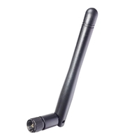 Antenne omnidirectionnelle 2,4 GHz et 5 GHz avec gain de 3 dBi pour utilisation en intérieur, connecteur pour appareils IoT industriels