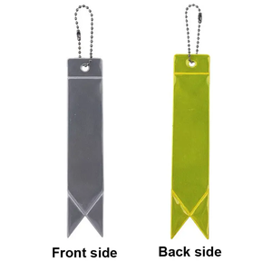 Chaîne de perles fluorescente réfléchissante haute visibilité, porte-clés, sangle de suspension, pendentif pour la sécurité nocturne, décoration de sac à dos et cartable - Product Image 2
