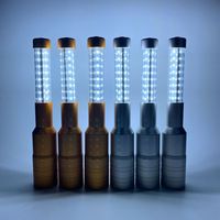 Bâtons lumineux LED clignotants en alliage d'aluminium rechargeables pour la Saint-Valentin, vente en gros