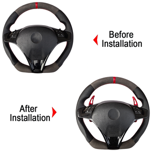 Para Alfa Romeo Giulietta 2011-2020 Alfa <span class=keywords><strong>MiTo</strong></span> 2010-2019, Palanca de Cambios en el Volante, Extensión DSG, Adhesivo para Palanca de Cambios, Accesorios - Product Image 2