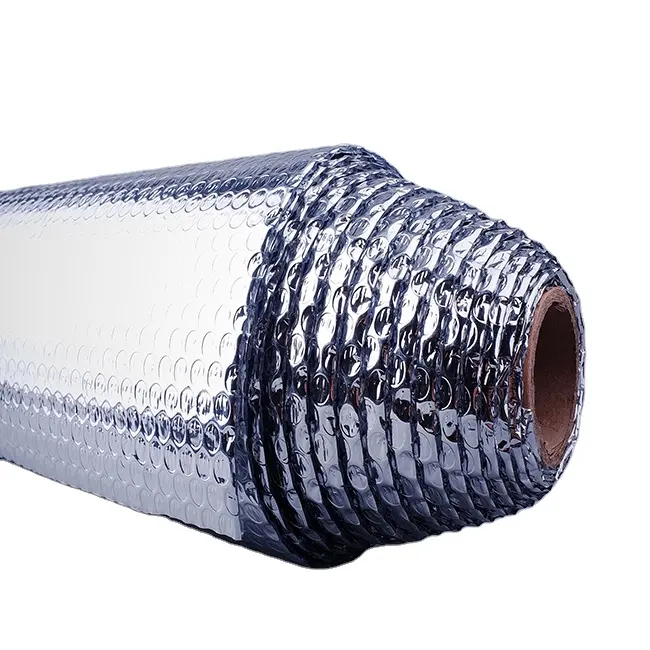 Fire Resistant Aluminum Foil Bubble Heat Thermal Insulation Material For Roofs Walls And Floors