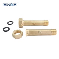 Nouveaux raccords de compteur d'eau en laiton BMAG IP68 OEM 1/2"*3/4" PN10/PN16