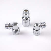 Adaptor Pengatur Scuba Diving 90 Derajat Adaptor Putar UNF untuk Regulator Selang LP