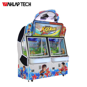 Macchina da gioco arcade a gettoni per bambini KICK MANIA (2P) con pallone da calcio e biglietti della lotteria - Product Image 4