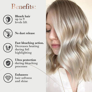 1kg di qualità Premium professionale Blonder candeggina in polvere per capelli Lightener per rimuovere il colore sollevatore di alto livello <span class=keywords><strong>senza</strong></span> danni - Product Image 5