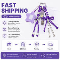 Porte-clés Bangtan Boys en promotion, Merch Kpop Arirang BTiSs avec breloque, joli pendentif de sac, collection pour fans, souvenir de tournée mondiale