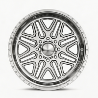 Rines Forjados Personalizados para Camioneta, Diseño Cóncavo Profundo, Pulidos, 22X10 26X12 30X16 24X14, con 8X170 8X180 6X135 para Ford F150 F250