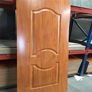 3mm melaine mặt sơn lót màu trắng hoặc Veneer natrual nhiều lớp gỗ cửa HDF da - Product Image 2