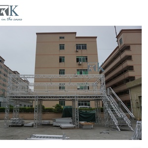 Good Quality Outdoor Performance Aluminum Adjustable Height Concert Stage Platform Event Truss Plywood Portable Stage - Product Image 4