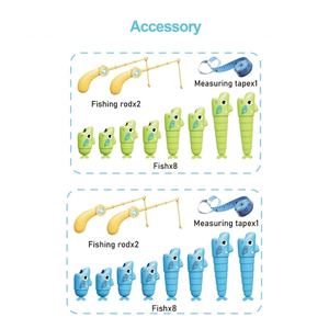 Gioco di Pesca Interattivo Genitore-Figlio EPT, Set da Combattimento con Mulinello e Canna Telescopica, Gioco Educativo da Tavolo in Plastica per Bambini - Product Image 4