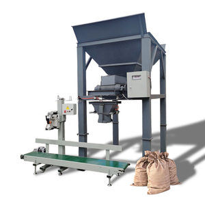 Machine de remplissage et d'ensachage verticale automatique pour engrais/terreau sablonneux/compost sans trémie de pesage - Product Image 1
