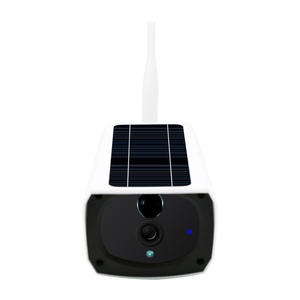 Caméra de surveillance solaire 1080P WiFi extérieure avec vision nocturne infrarouge et interphone vocal, prise en charge de la carte mémoire - Product Image 3
