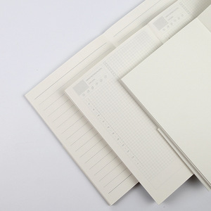 Carnet de planification A6 à <span class=keywords><strong>pages</strong></span> fixes, <span class=keywords><strong>pages</strong></span> vierges, quadrillées ou lignées horizontales, impression UV, en pâte de bois vierge - Product Image 5