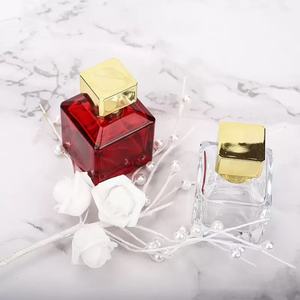 Botella de perfume de diseño francés exquisita orientada a la vida con tapa texturizada de metal magníficamente elegante para almacenamiento y contenedor de alimentos - Product Image 3