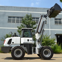Vente en gros usine à bas prix : Mini-chargeuse frontale télescopique 1,5T, 2T, 3T, pelle hydraulique robuste pour l'agriculture et la construction