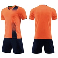Maillot de football pour hommes personnalisé vêtements de football bleu uniformes de club de football vente en gros de maillots de football ensemble de club d'entraînement original à séchage rapide