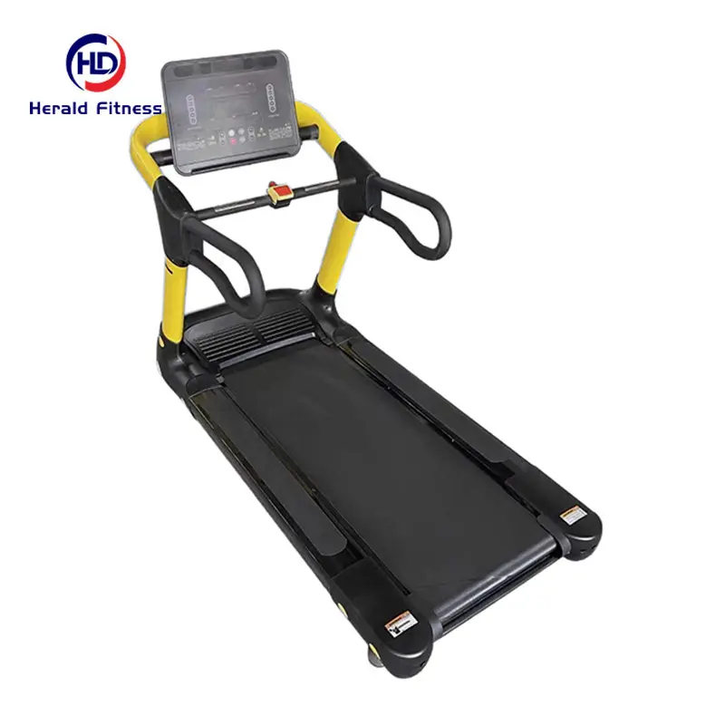 Fitnessgeräte für das Fitnessstudio Kardio-Übung Bodybuilding elektrische Geh- und Laufmaschine einstellbare Geschwindigkeit gewerbliches Laufband