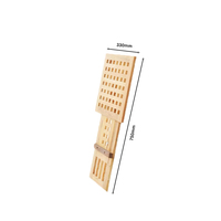 Table pliante portable en bois avec plateau quadrillé, table d'appoint pour patio extérieur, pour la maison et le camping