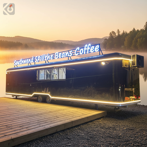 รถพ่วงขายอาหารสแตนเลส CAMPTRL รถขายพิซซ่า บาร์บีคิว อาหารจานด่วน <span class=keywords><strong>ร้าน</strong></span><span class=keywords><strong>กาแฟ</strong></span> ครัวครบชุด รถเข็นขายอาหาร - Product Image 1