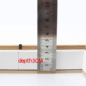 Cadre photo en bois personnalisé CASA ARTO 7x7 pouces avec des sujets floraux et animaliers, épaisseur de 4,5 cm, impression offset - Product Image 5