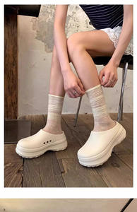 Sabots pour femmes <span class=keywords><strong>TN</strong></span> EVA avec doublure en mesh, <span class=keywords><strong>semelle</strong></span> intermédiaire en caoutchouc, plateforme antidérapante, trous pour toutes les saisons, pour le travail - Product Image 3