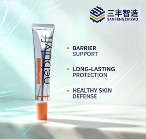 LDPE Cosmetic Tube with Screw Cap Silk Screen Printed Custom Logo Custom Color Essential Oil Use Sanfeng SF-92 - Product Image 2