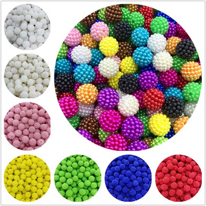 200 Piezas/bolsa, Cuentas Redondas de Bayberry de 10mm, 12mm, 15mm, Cuentas Acrílicas de Colores Mezclados <span class=keywords><strong>para</strong></span> <span class=keywords><strong>Hacer</strong></span> Joyería, <span class=keywords><strong>Collares</strong></span> <span class=keywords><strong>y</strong></span> <span class=keywords><strong>Pulseras</strong></span> - Product Image 3