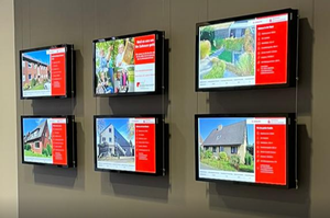 21.5-inch A4 cửa sổ Kính Ngoài Trời độ nét cao dây treo treo quản lý từ xa kỹ thuật số biển - Product Image 4