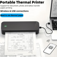 Imprimante thermique portable A4 Marklife D210 USB 203 DPI Mini sans encre 12 mm/s pour smartphones Android/iOS Certifiée ROHS En stock
