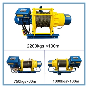 ALLMAN <span class=keywords><strong>AMW</strong></span> 5 Tonnen Elektrowinde 380V 220V Industrielle Stahlseilwinde 40m/min CE Schwerlast-Hebemaschine - Product Image 1