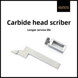 ASIMETO Serie 621 Calibrador de Altura Vernier Tipo Abierto de Acero Inoxidable Cromado 0-300-500mm Calibrador de Trazado - Product Image 4