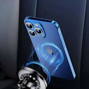 Support de téléphone magnétique puissant N52 compatible avec les modèles 16 15 14 Pro, rotation flexible à 360 degrés, tableau de bord et bureau, ABS portable - Product Image 4