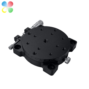 C&K 소형 구조 F-JCR 40mm 회전 수동 스테이지, 기타 테스트 장비용 이동식 수동 로터리 스테이지 플랫폼 - Product Image 3