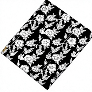 Organic Floral Printed 100% <b>Fabric</b> 44 Inch <b>Medium</b> Weight Breathable Woven Home Textile Cushion Material for Shirt - Product Image 1