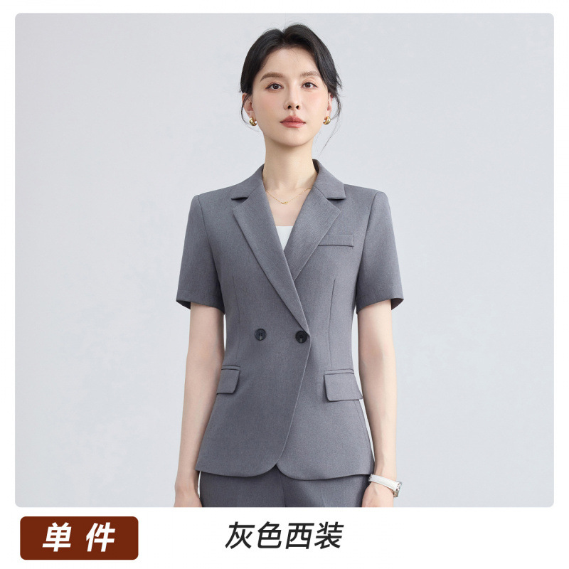 gray suit