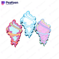 PeaKeen Vente en gros de broches et épingles en émail métallique personnalisées, avec paillettes et couleurs anime, pour cadeaux