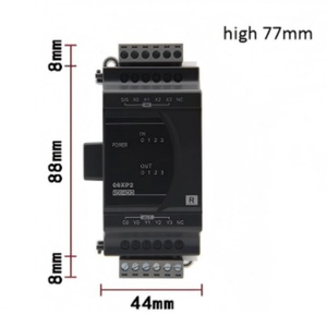 Module programmable PLC DVP04AD/02/04DA06XA-E2/08/16/32XM/XN/24/32XP - Product Image 3